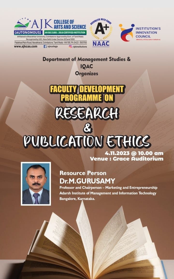 Empowering Academia: AJK College's Research and Publication Ethics FDP8